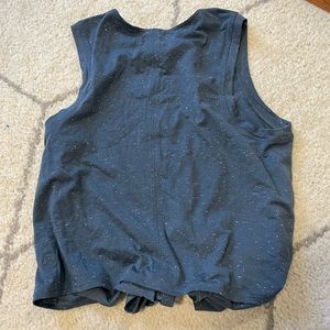 SIZE 2 LULULEMON TIE BACK TANK